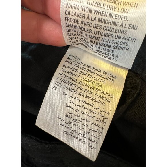 Style & Co Size 10P Black Capri Pants Stretch Petite Pockets - Picture 5 of 9